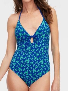 New Roller Rabbit x Target Women’s Lobster One Piece Swimsuit